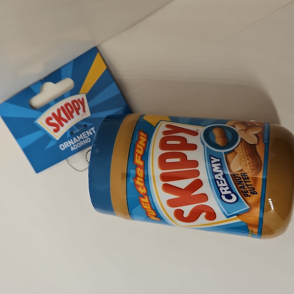 Ruz Skippy Peanut Butter Christmas Tree Ornament Food